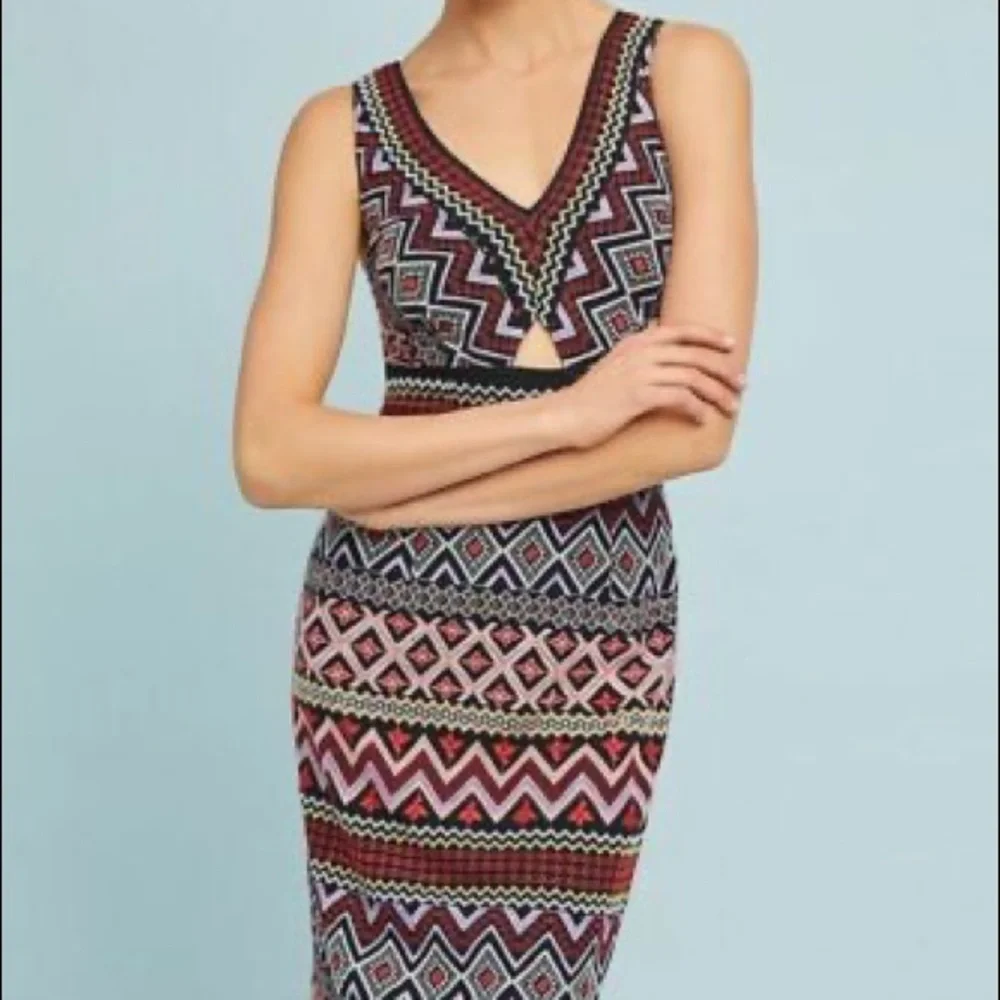 Akemi & Kin Embroidered Midi Dress - Picture 1 of 8